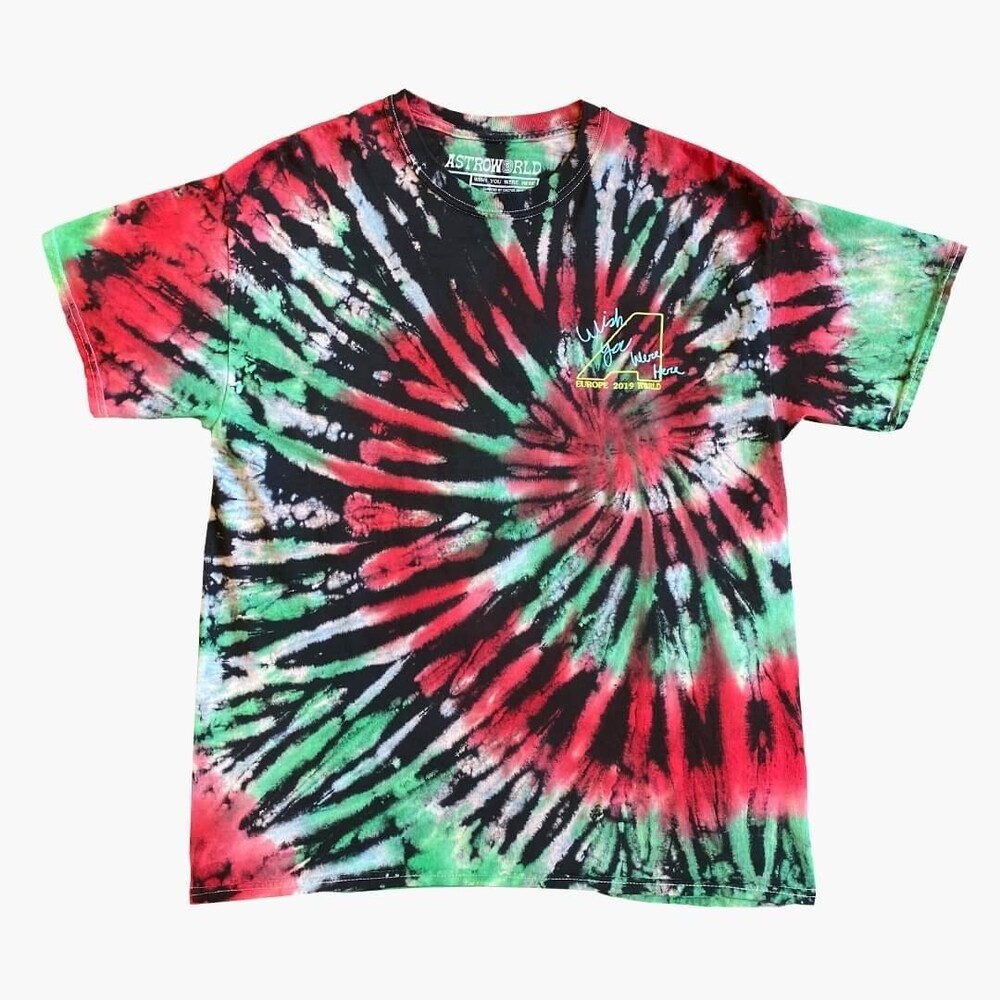 Cactus Jack Blink Of An Eye Short Sleeve Tie Dye SZ: Small